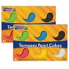 Creativity Street Tempera Cakes, 6 Assorted Colors, 2PK PAC9833